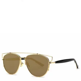 Alessa Aviator Sunglasses - Gold