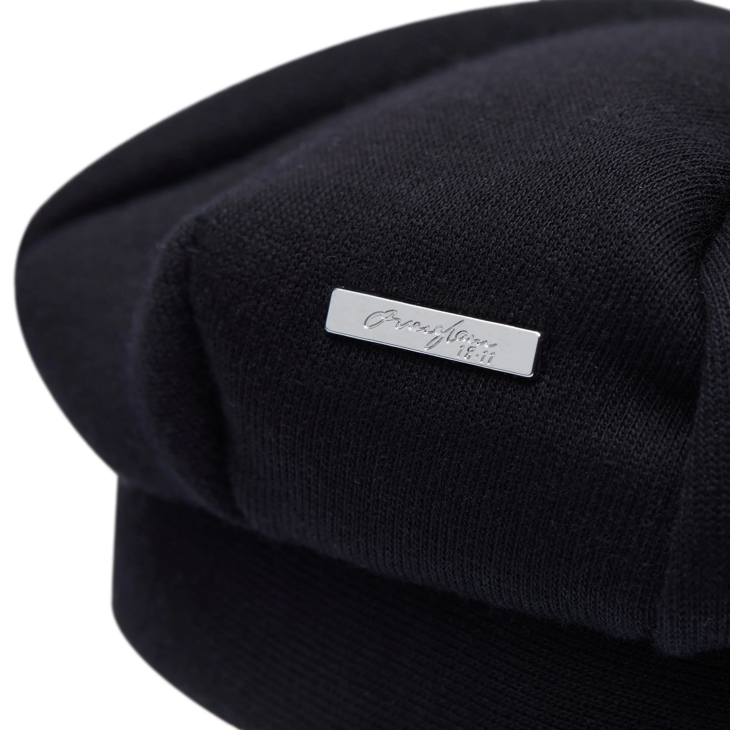 Beret with Metal Buckle