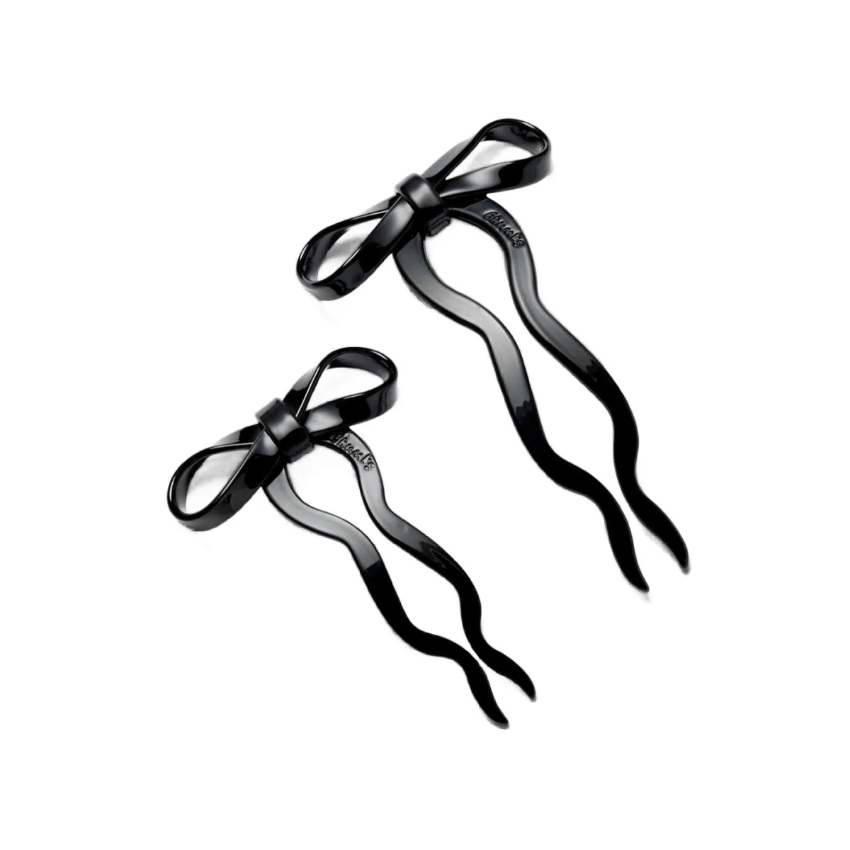 Bow Hairpin - Black