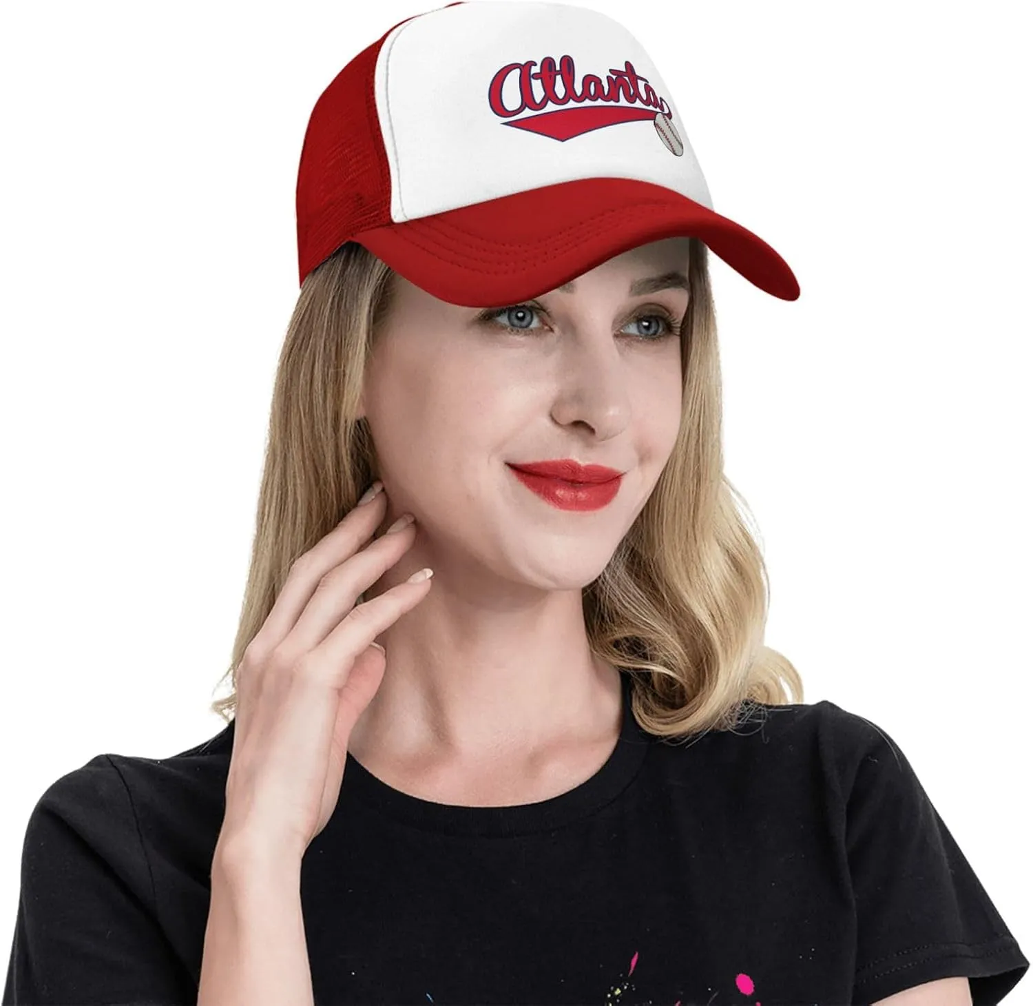 City Baseball Fans Classic Vintage Cap Graphic Adjustable Mesh Hat for Men Women