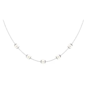 Cultured White Pearl Layering Necklace