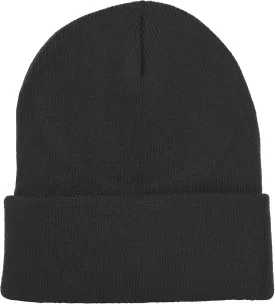 Gelante Men Women Warm Knit Cuffed Plain Beanie Hat Skull Cap.