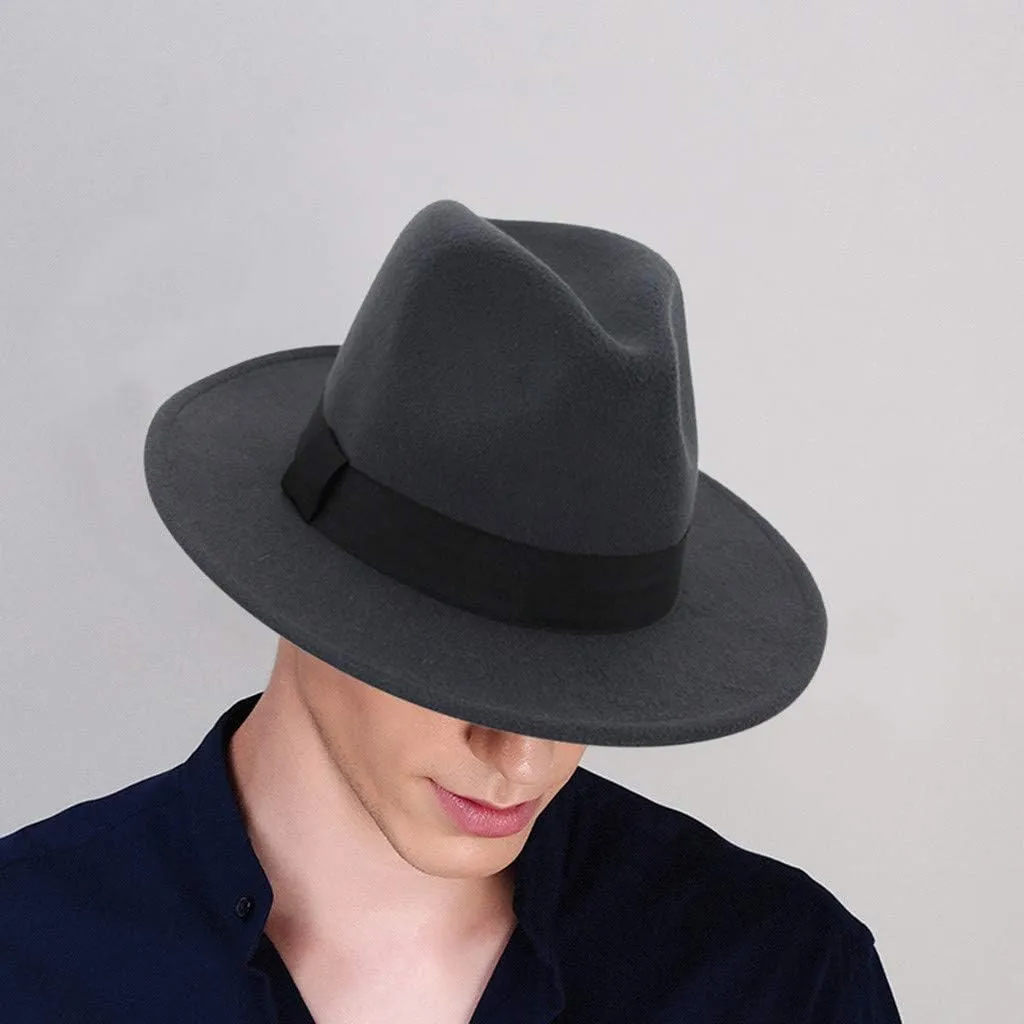 Hat for Men Autumn Fedoras Hats Travel Panama Hat Womens Fedora Hat Brown Fedora Hats for Men Women