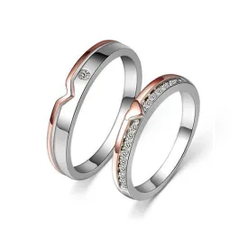 Inseparable Couple Rings