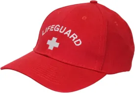 Kemp USA 11" Low Profile Lifeguard and Cross Logo Cap with Embroidery