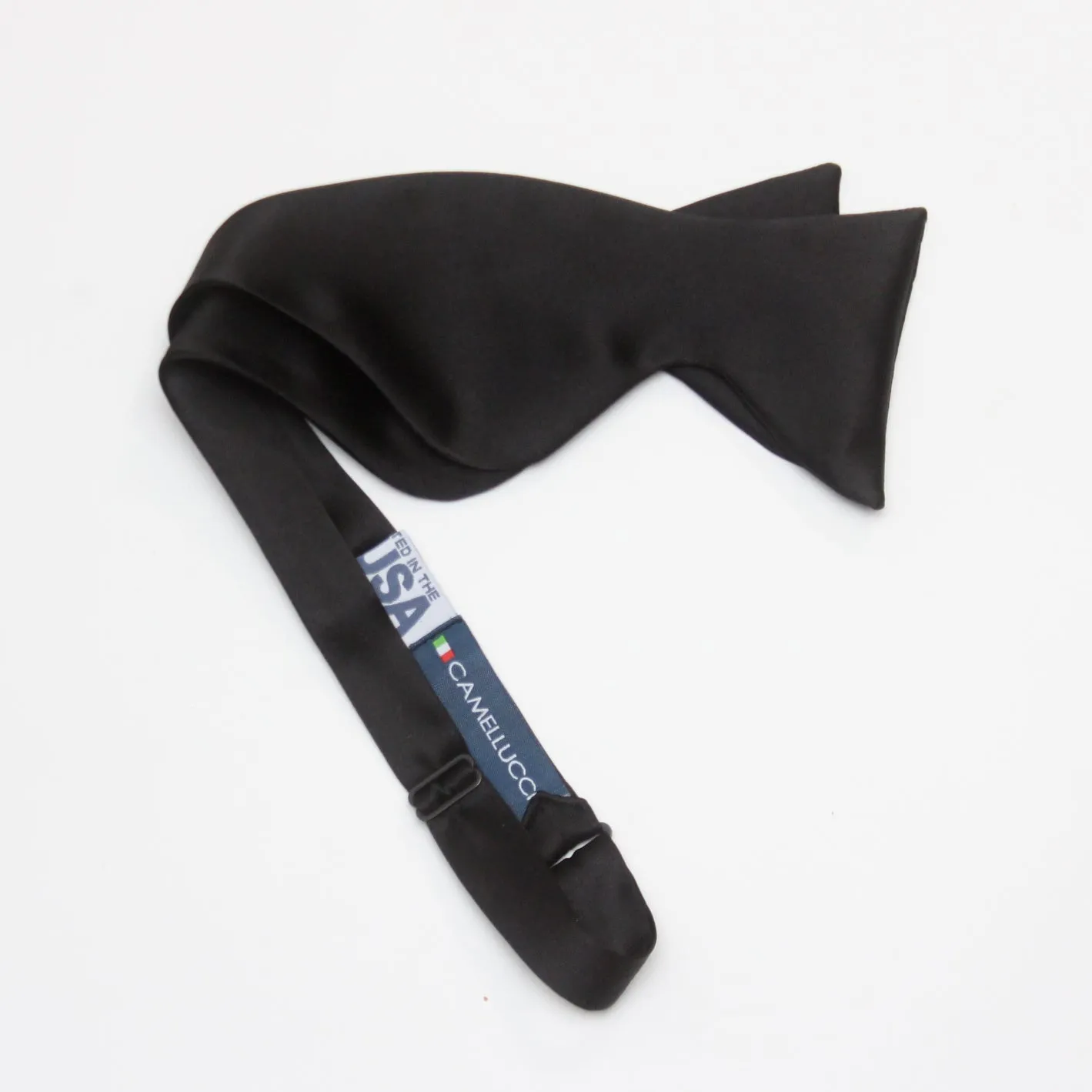 Men's Large Silk Bow Tie Self-tied