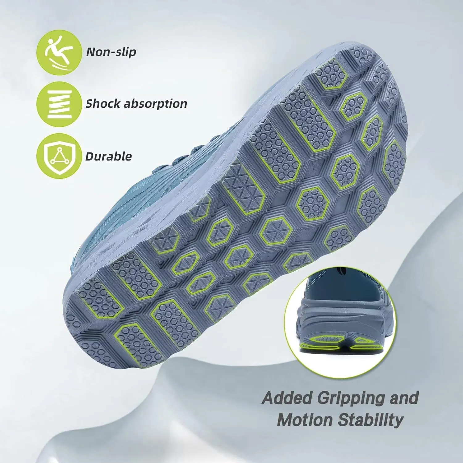 Men's Orthopedic Diabetic Wide Running Shoes: Comfortable Arch Support Plantar Fasciitis Sports Sneakers, Casual Swollen Orthotic Work Tennis Walking Shoes for Ankle and Heel Pain Relief