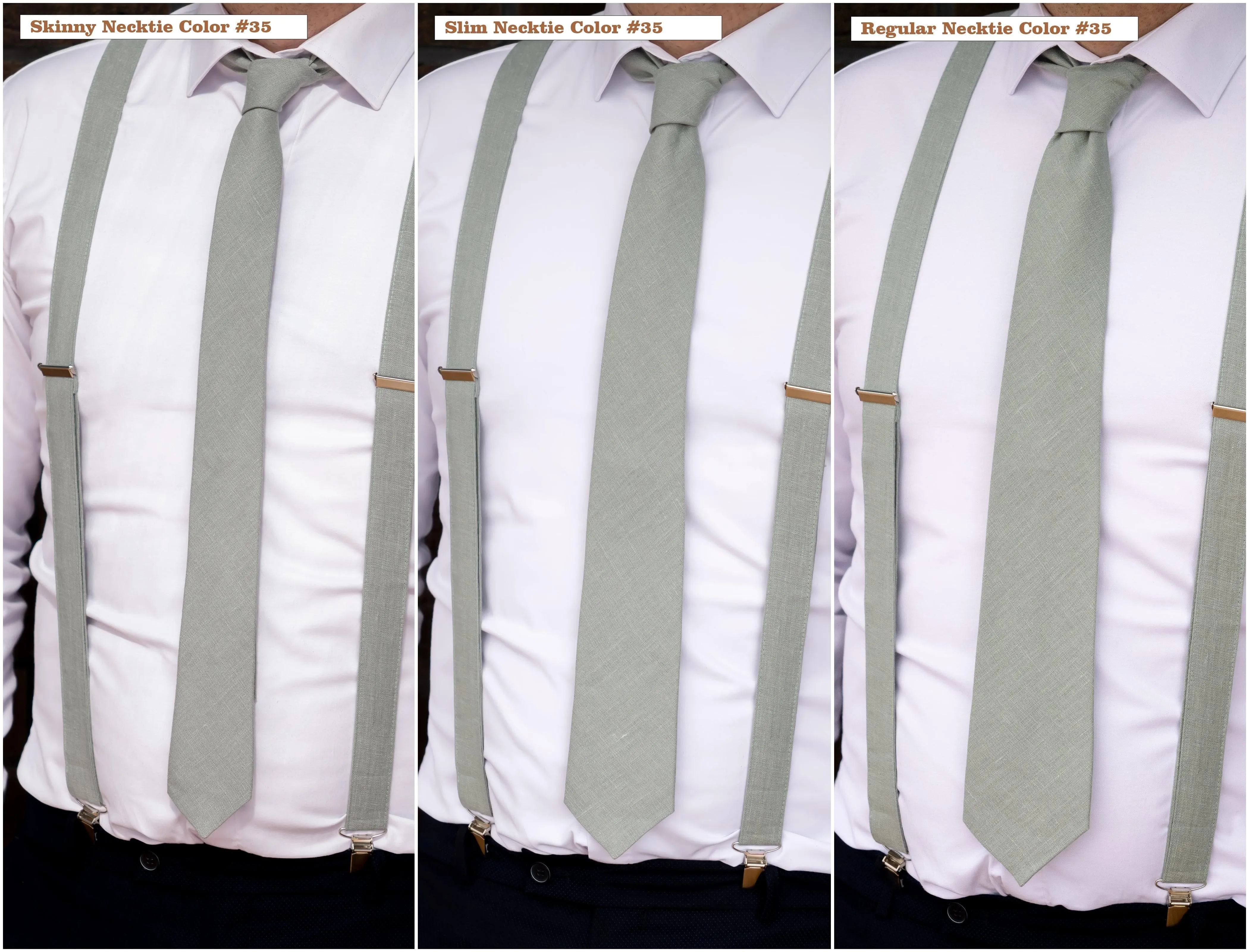 Moss green bow tie | Moss bow tie made from eco friendly linen perfect for boys or men can be ordered with moss pocket square