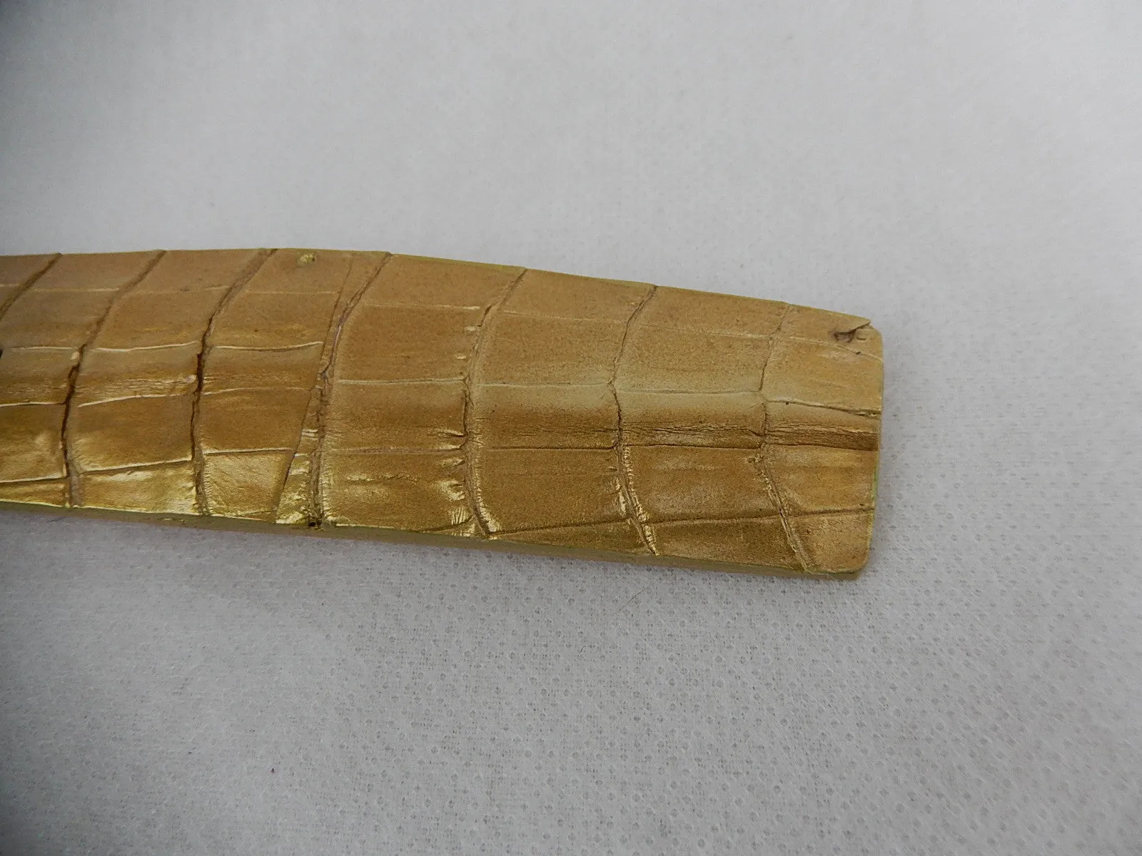 Safari Gold Croodile Belt