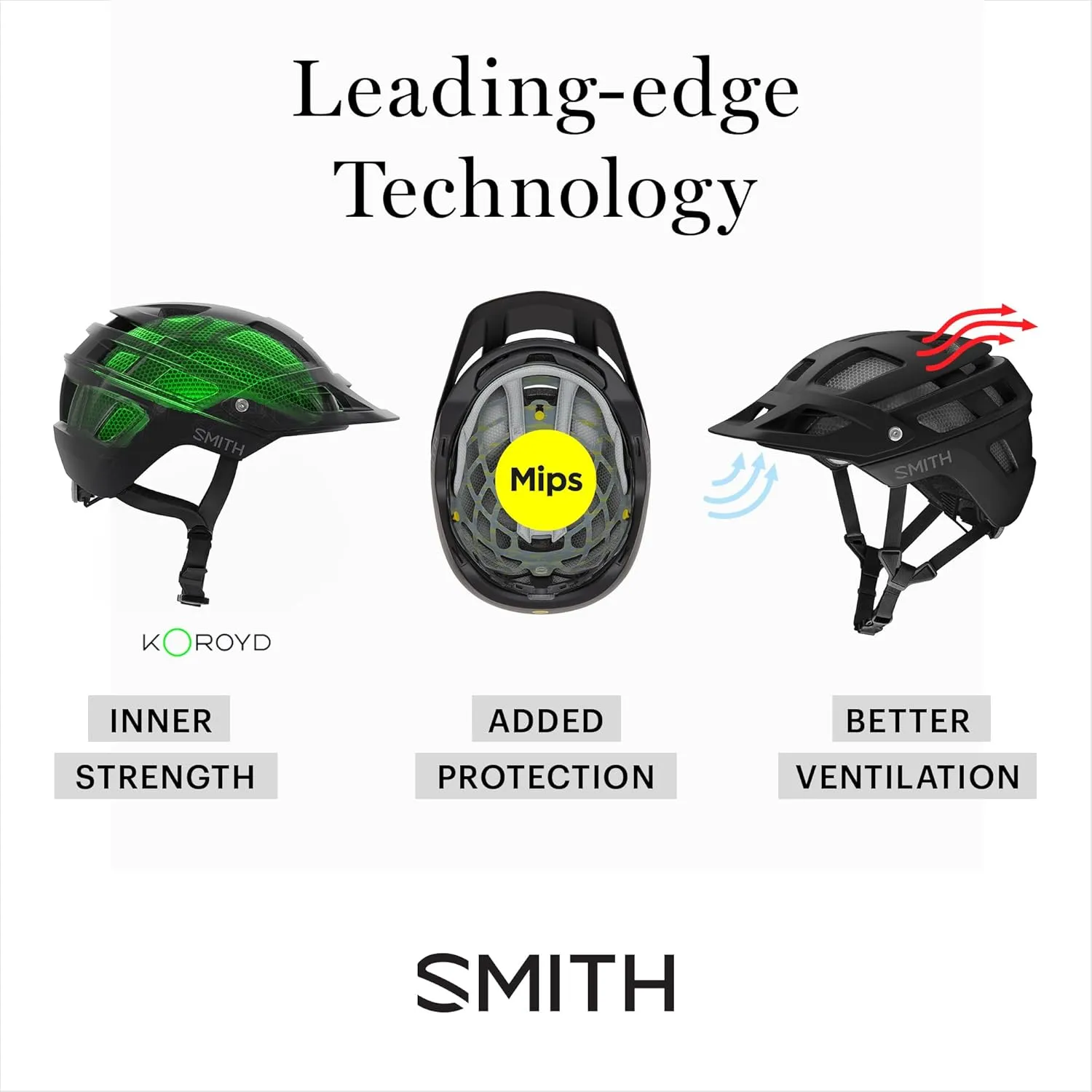SMITH Forefront 2 MTB Cycle Helmet  Adult Mountain Bike Helmet with MIPS Technology  Lightweight Impact Protection for Men & Women  Adjustable Visor