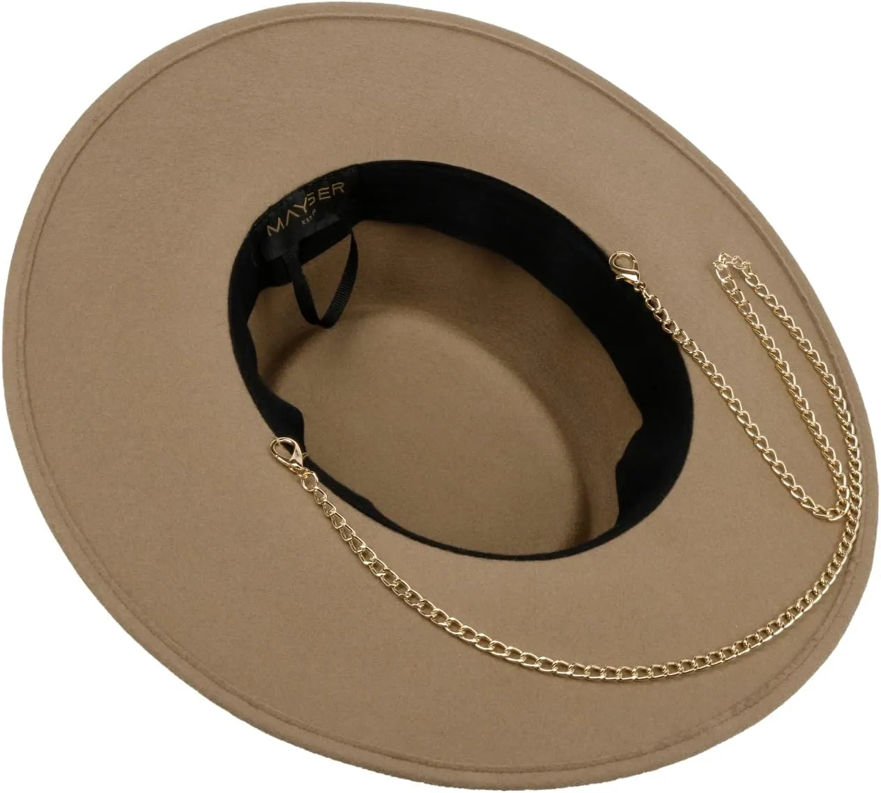 Soft Wool Womens Hat with Chin Strap Women - Made in The EU
