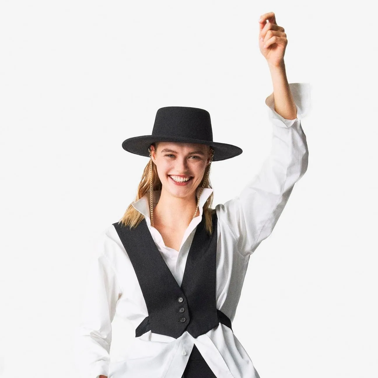 Soft Wool Womens Hat with Chin Strap Women - Made in The EU