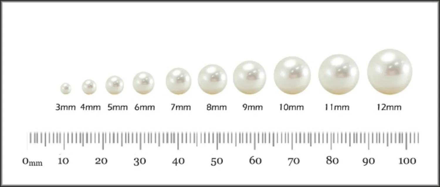 Sterling Silver Single Floating Pearl Necklace, One Pearl Necklace
