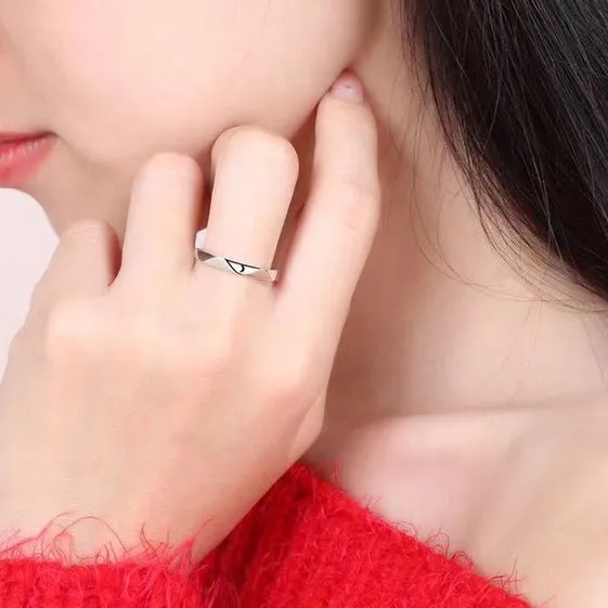 Sun and Moon Couple Rings - Couple Rings Set Promise Wedding Bands Men Women Jewelry