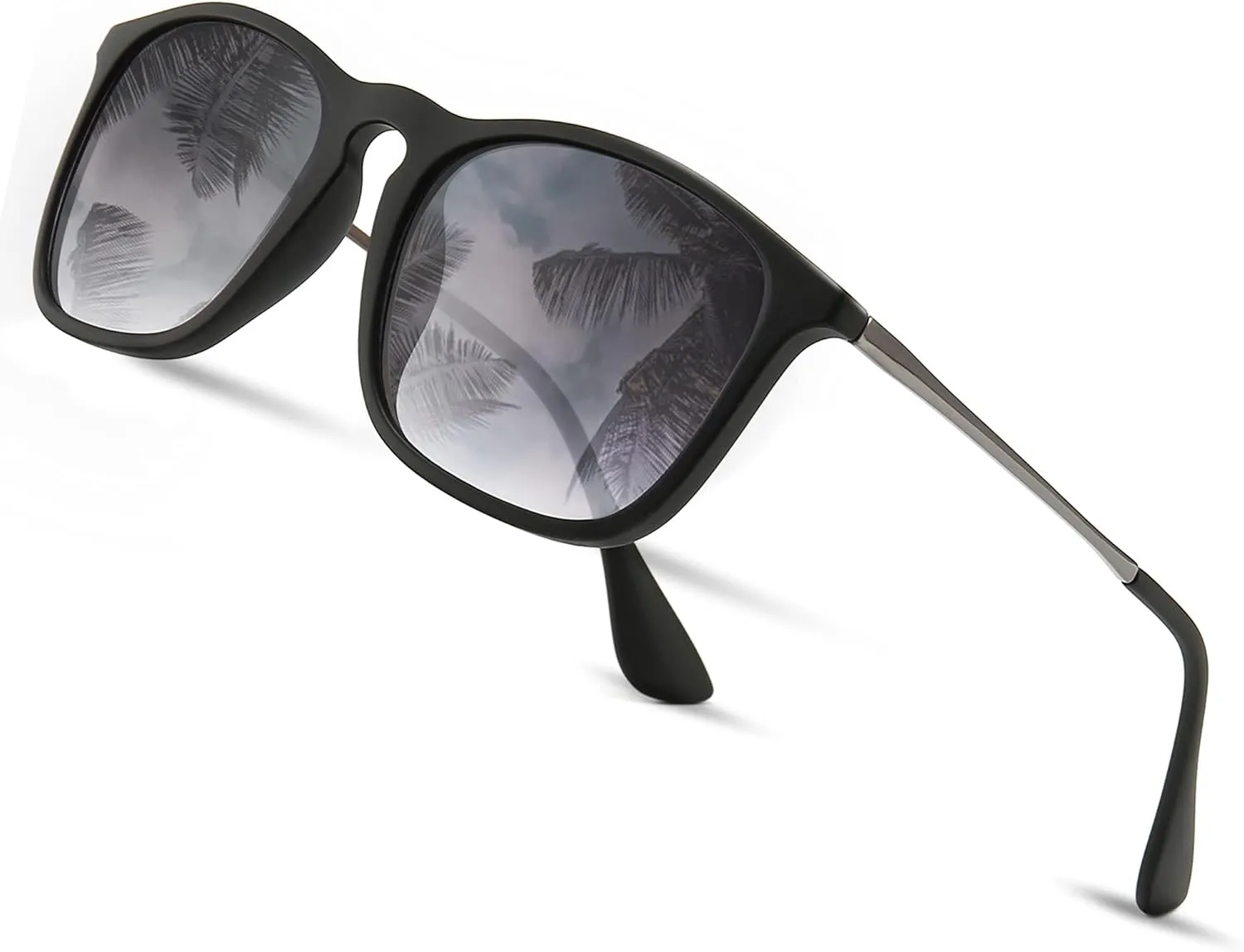 SUNGAIT Fashion Sunglasses for Men Women Retro Style Square Sun Glasses UV400