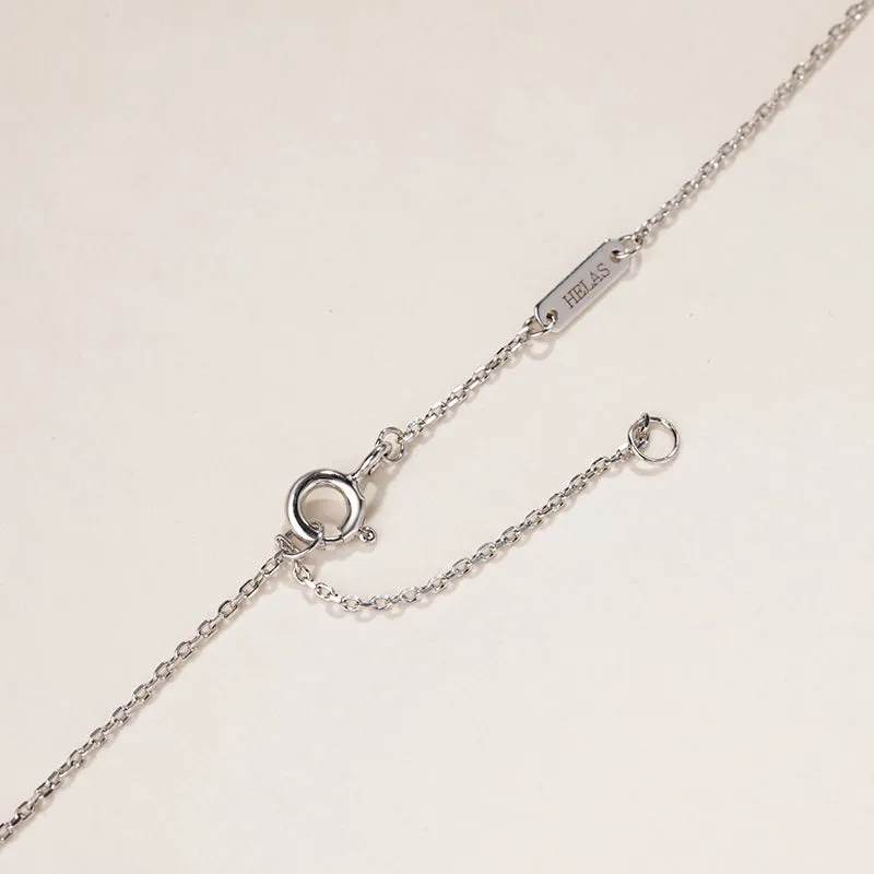 Teardrop South Sea Pearl 18k Gold Diamond Bow Pendant Necklace