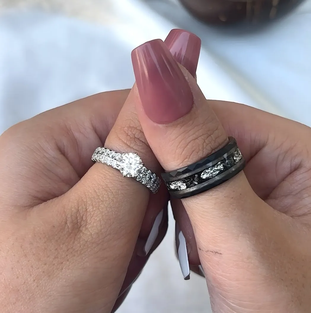 The Aetheron - Unique Couple Rings