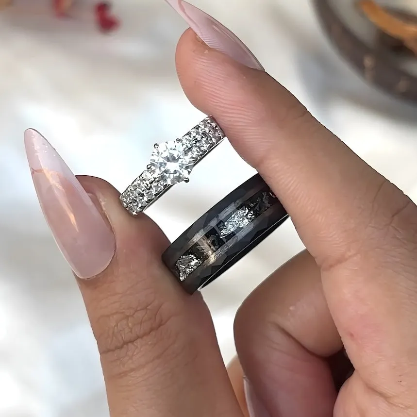 The Aetheron - Unique Couple Rings