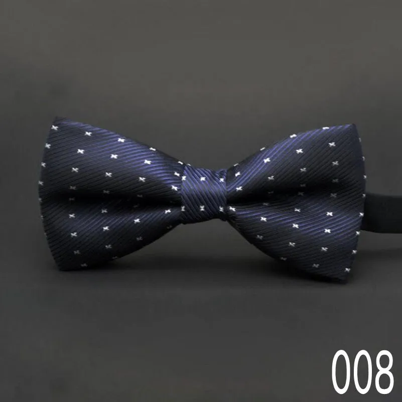 Wedding Ties Adjustable Satin Men Dot Tuxedo Classic Party Novelty Bow Tie Necktie pajaritas hombre noeud papillon men